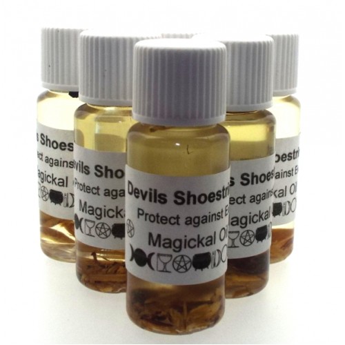 10ml Devils Shoestring Herbal Spell Oil Protect From Demons